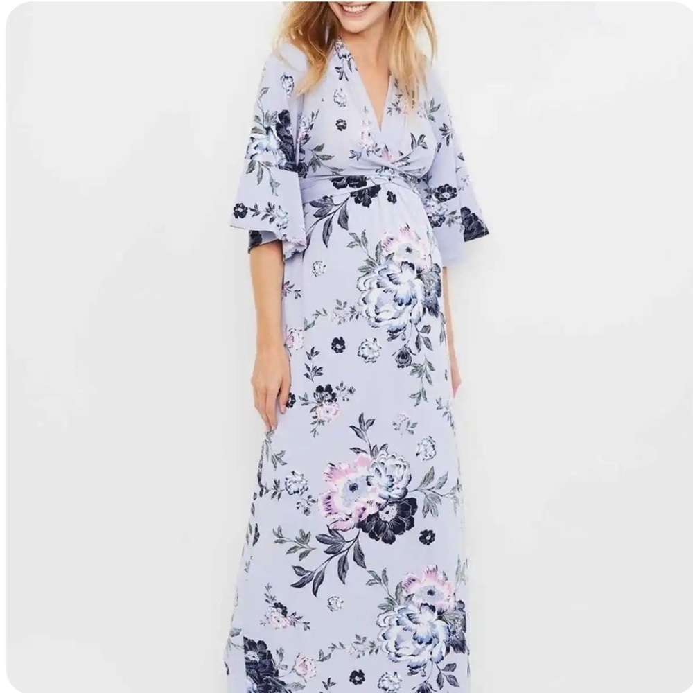 Jessica Simpson Wrap Kimono Maternity Dress